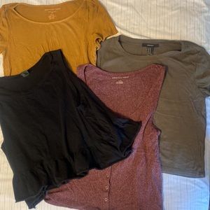 Bundle of 9 T-Shirts and Tank Tops